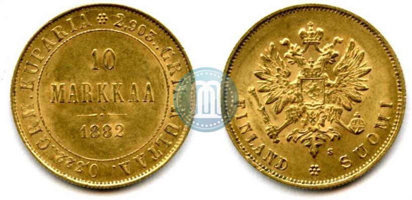 Фото 10 марок 1882 года S 