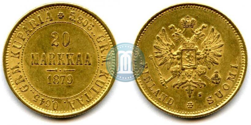 Фото 20 марок 1879 года S 