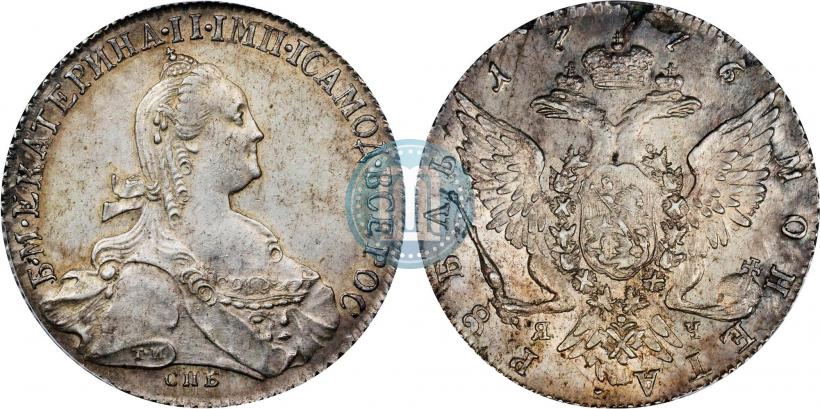 Picture 1 rouble 1776 year СПБ-ЯЧ 