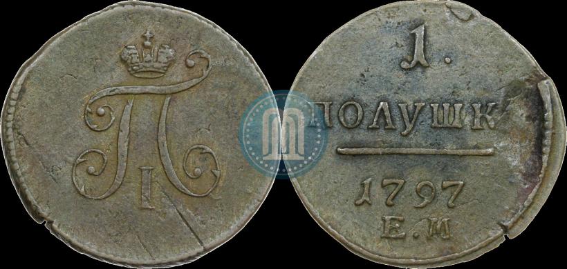 Picture Polushka 1797 year ЕМ 