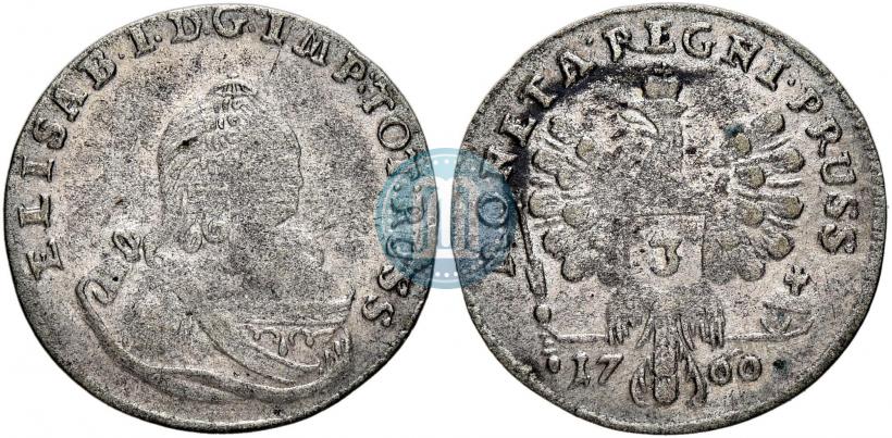 Picture 3 grosze 1760 year  