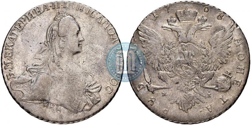 Picture 1 rouble 1768 year ММД-EI 