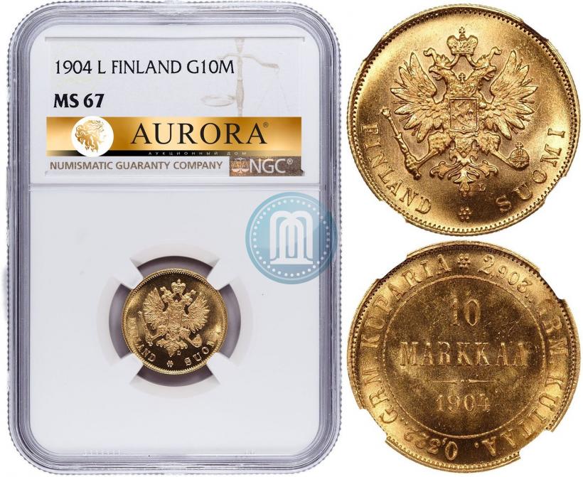 Picture 10 markkaa 1904 year L 