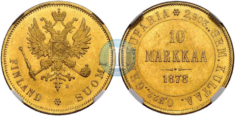 Фото 10 марок 1878 года S 