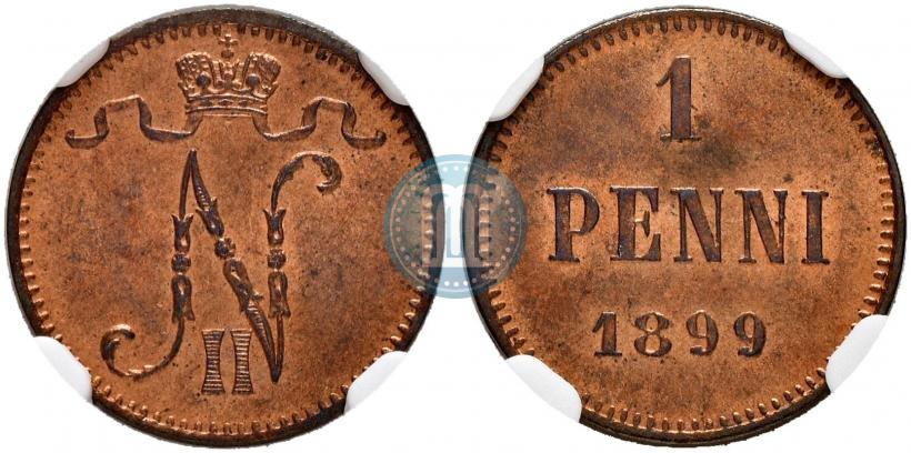 Фото 1 пенни 1899 года  