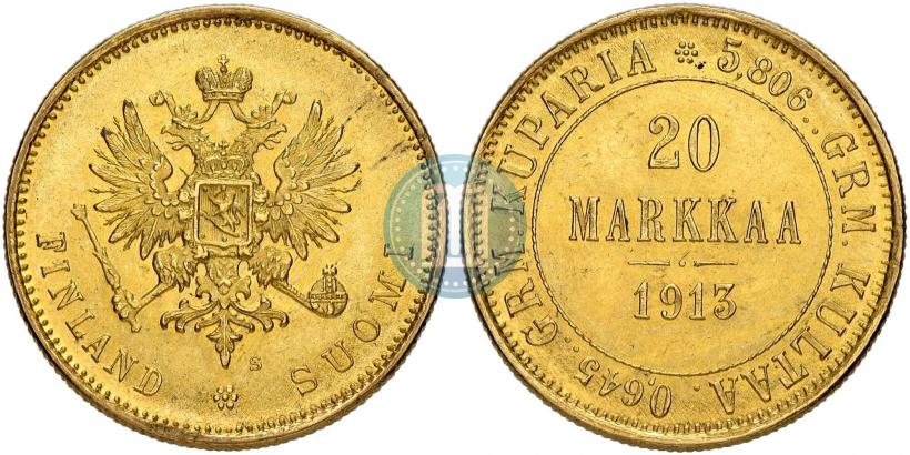 Фото 20 марок 1913 года S 