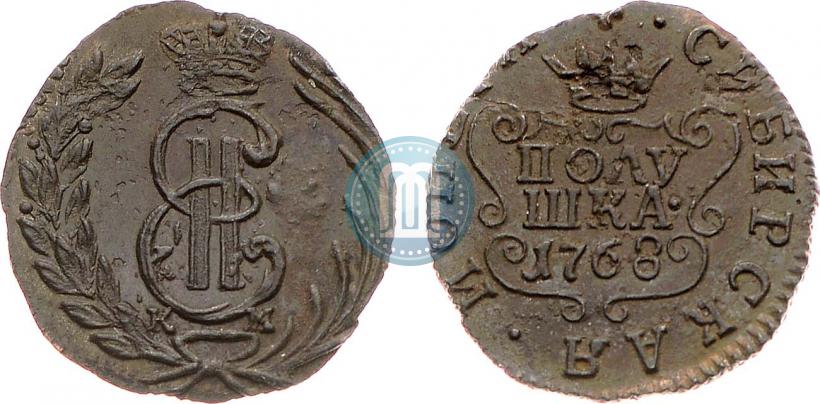 Picture Polushka 1768 year КМ 