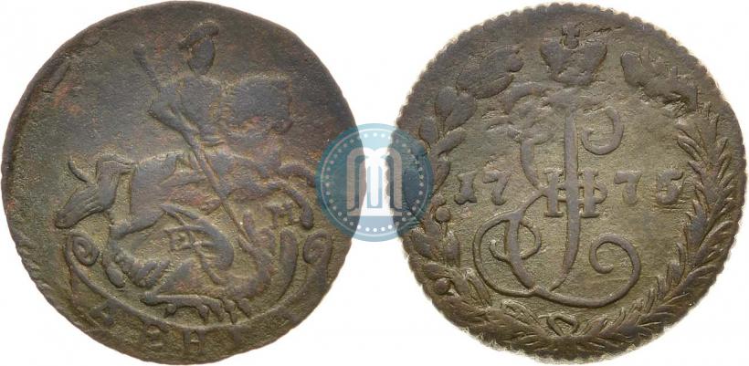 Фото Денга 1775 года ЕМ 