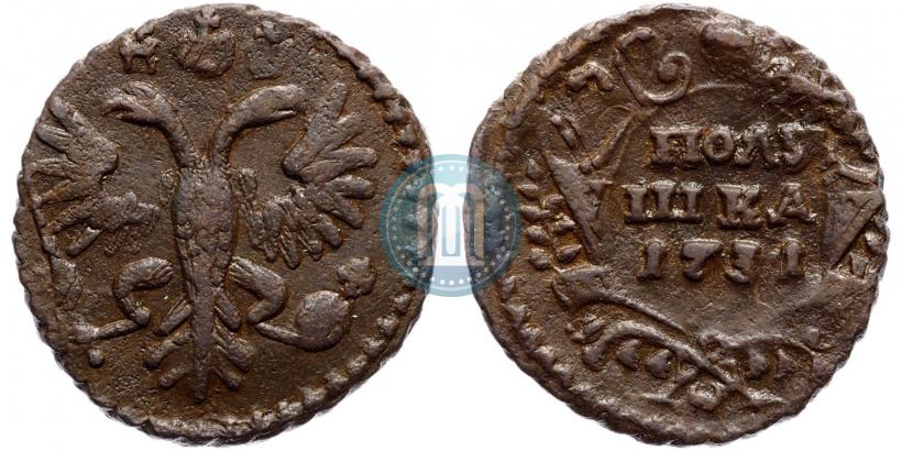 Picture Polushka 1731 year  