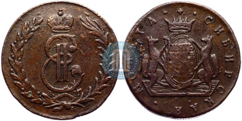 Picture 5 kopecks 1774 year КМ 