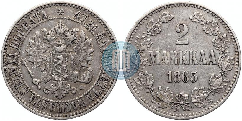 Фото 2 марки 1865 года S 