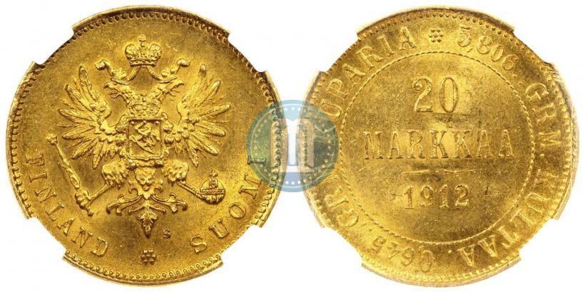 Picture 20 markkaa 1912 year S 