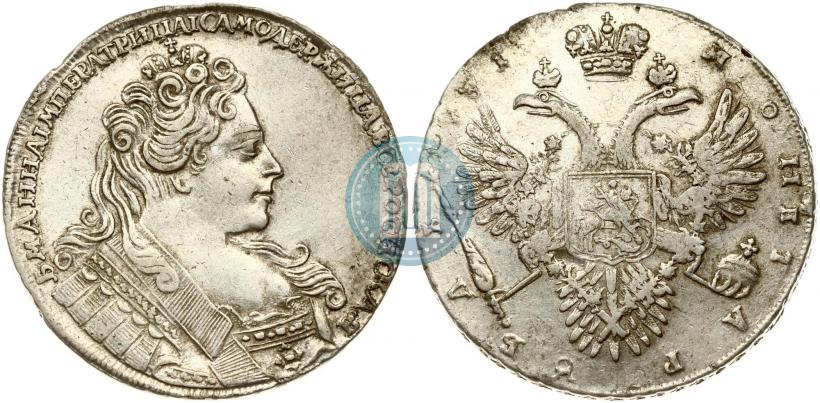 Фото 1 рубль 1731 года  
