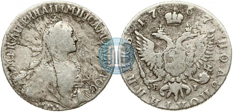Фото Полуполтинник 1767 года ММД-EI 