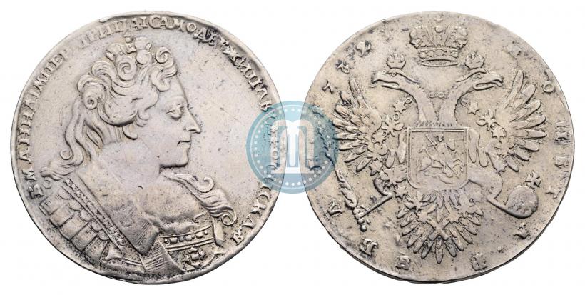 Фото 1 рубль 1732 года  
