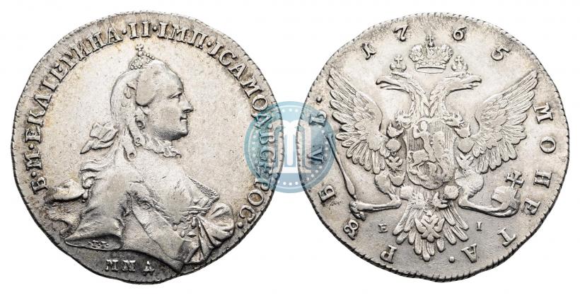 Picture 1 rouble 1765 year ММД-EI 