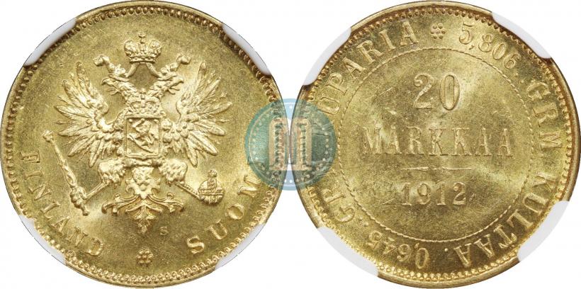 Picture 20 markkaa 1912 year S 