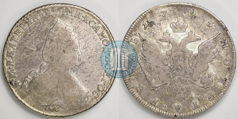 Picture 1 rouble 1783 year СПБ-ММ 