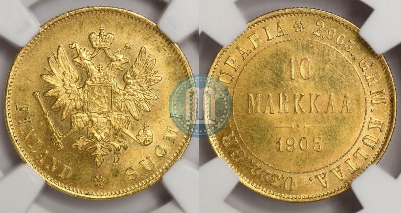 Picture 10 markkaa 1905 year L 