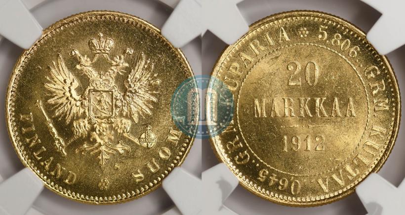 Picture 20 markkaa 1912 year S 