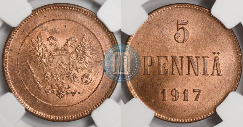 Picture 1 penni 1917 year  