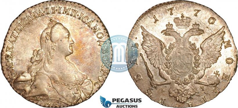 Picture 1 rouble 1770 year СПБ-ЯЧ 