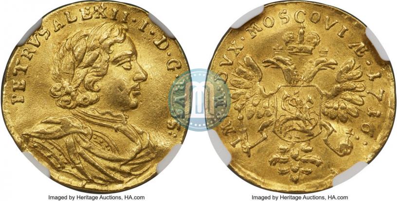 Picture 1 ducat 1716 year  