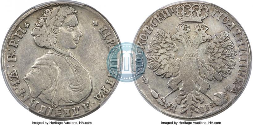 Picture Poltina 1707 year  