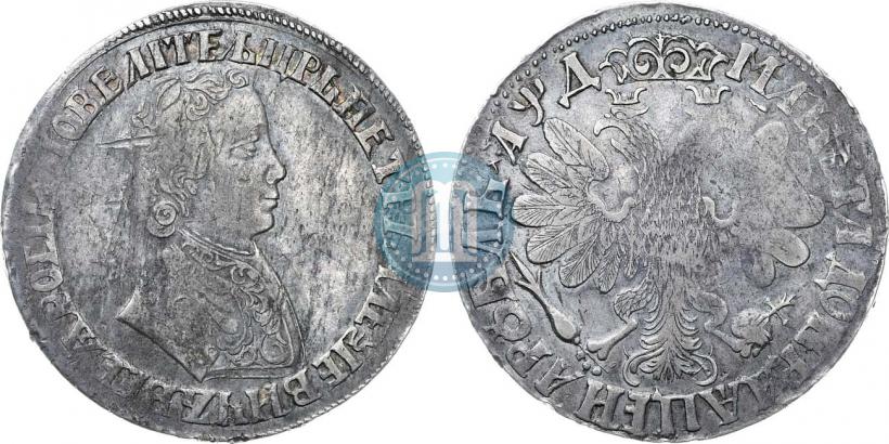 Фото 1 рубль 1704 года  