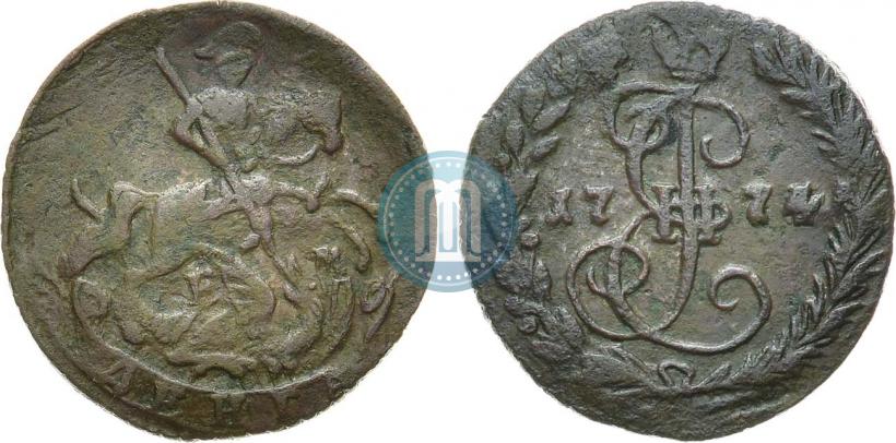 Фото Денга 1774 года ЕМ 