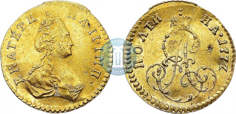 Фото Полтина 1777 года  