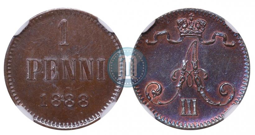 Picture 1 penni 1888 year  