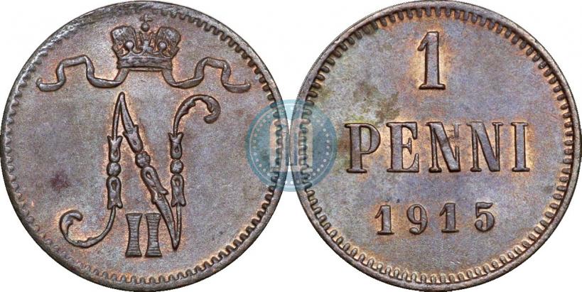 Picture 1 penni 1915 year  