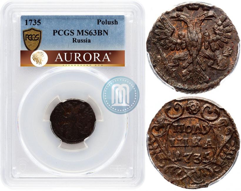 Picture Polushka 1735 year  