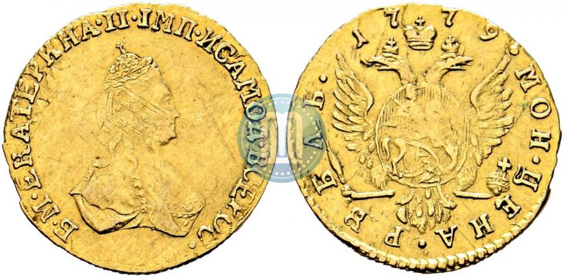 Picture 1 rouble 1779 year  