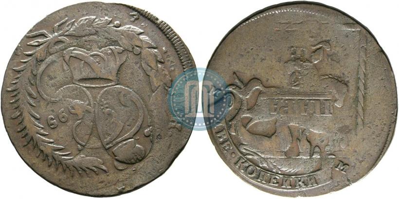 Picture 2 kopecks 1795 year ММ 