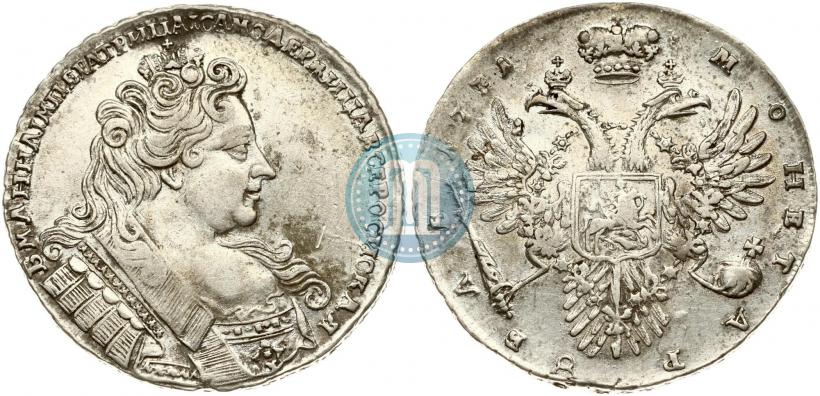 Picture 1 rouble 1731 year  