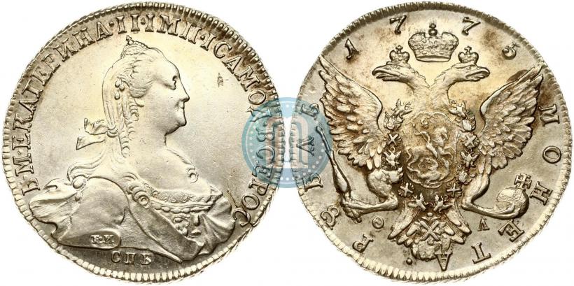 Picture 1 rouble 1775 year СПБ-ФЛ 