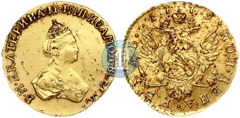 Picture 1 rouble 1779 year  