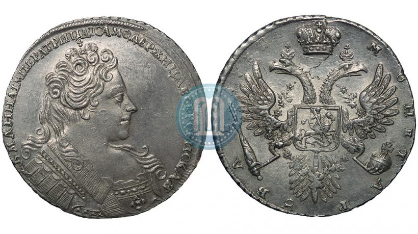Picture 1 rouble 1731 year  