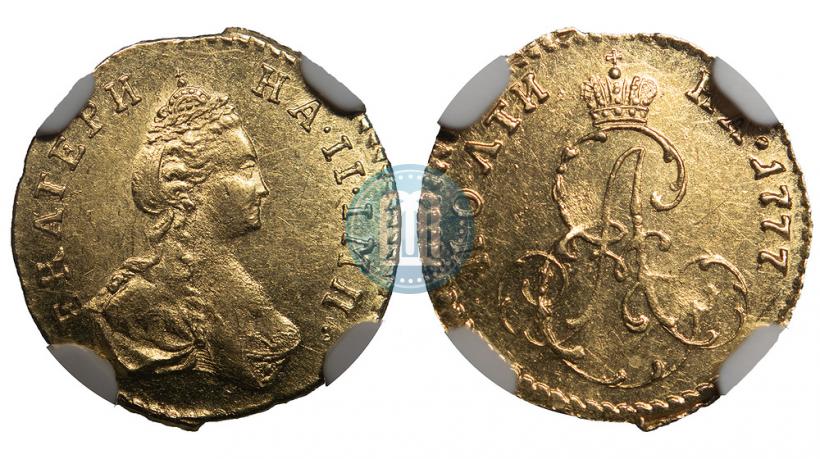 Фото Полтина 1777 года  