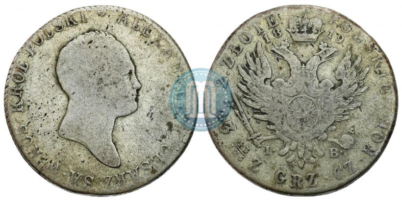 Picture 2 złote 1819 year IB 