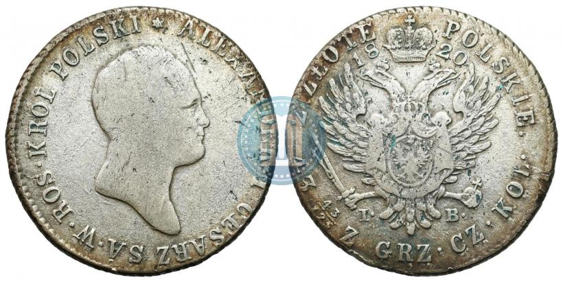 Picture 2 złote 1820 year IB 