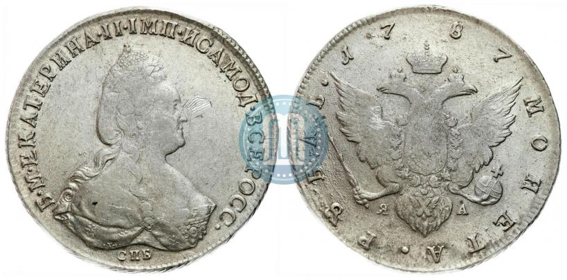 Picture 1 rouble 1777 year СПБ-ФЛ 