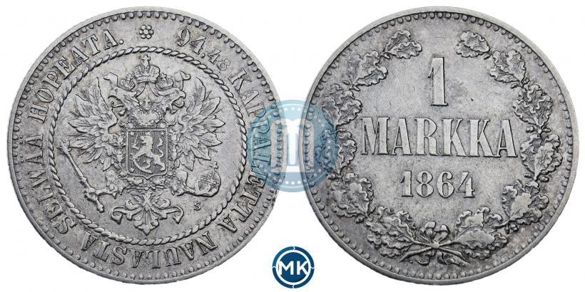 Фото 1 марка 1864 года S 