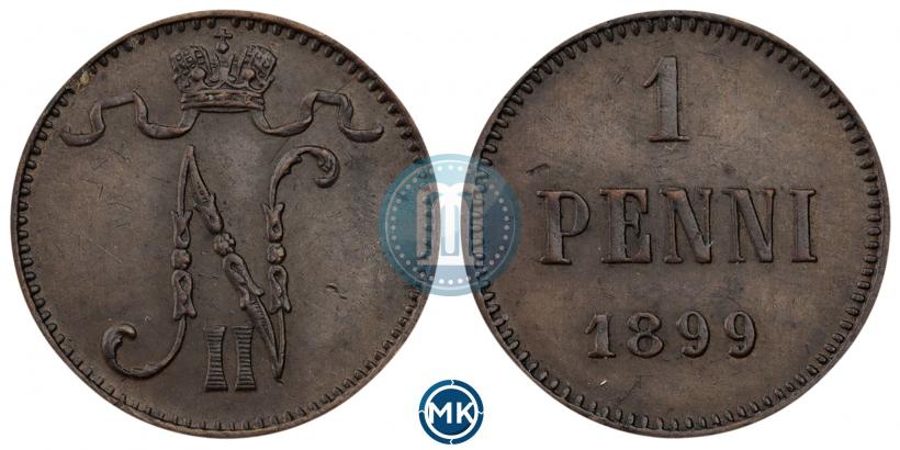 Picture 1 penni 1899 year  