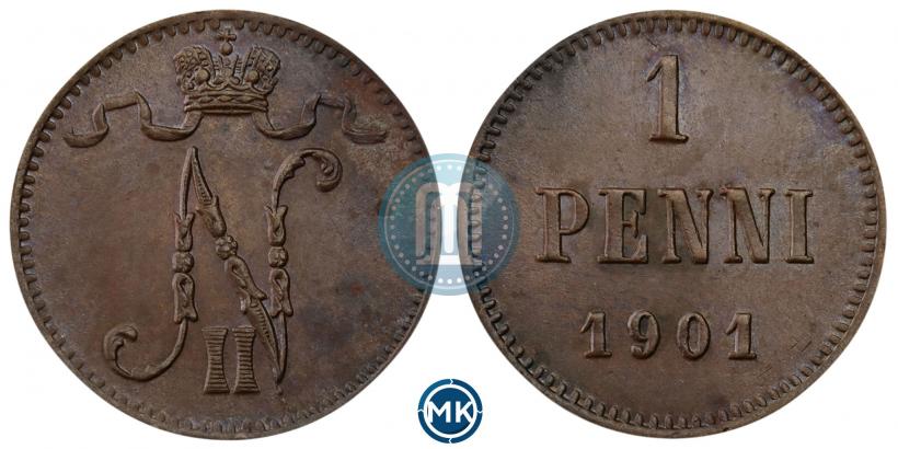 Picture 1 penni 1901 year  