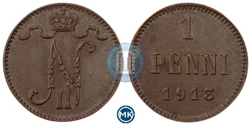 Picture 1 penni 1913 year  
