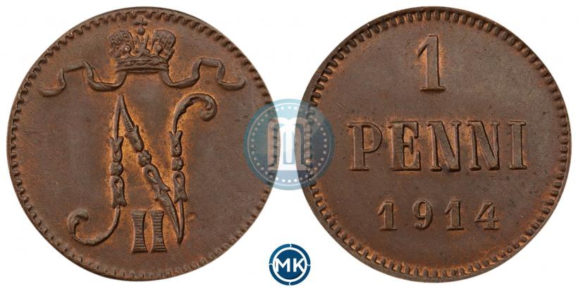 Picture 1 penni 1914 year  