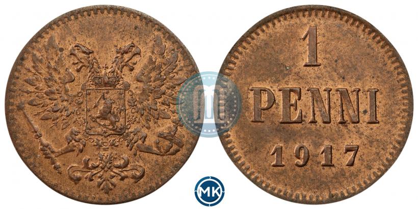 Picture 1 penni 1917 year  